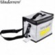 Szín: Szíjjal - Új 215x145x165 mm-es Lipo akkumulátoros széftáska tűzálló robbanásbiztos táska RC Lipo Battery Guard