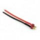 Szín: Férfi - 1db Deans Style T dugós apa csatlakozó szilikon huzal 10cm 16AWG Rc Lipo akkumulátor Rc modellhez