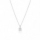 2 - Türkiz nyaklánc nőknek 925 Sterling ezüst Collier Pendente hosszú láncú esküvői ékszerek luxus finom ékszerek 18K