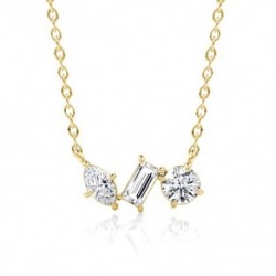 5 - Türkiz nyaklánc nőknek 925 Sterling ezüst Collier Pendente hosszú láncú esküvői ékszerek luxus finom ékszerek 18K
