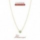 8 - Türkiz nyaklánc nőknek 925 Sterling ezüst Collier Pendente hosszú láncú esküvői ékszerek luxus finom ékszerek 18K