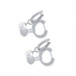 2 - Szintetikus Pearl Pendientes Plata 925 fülbevaló nőknek csepp fülbevaló Con Perlas esküvői parti porc 2022 trend