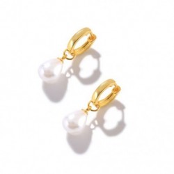 7 - Szintetikus Pearl Pendientes Plata 925 fülbevaló nőknek csepp fülbevaló Con Perlas esküvői parti porc 2022 trend