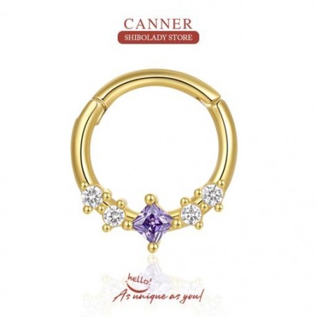 4 - 1 db ezüst 100%    925 ékszer Fülbevaló Női Fülbevaló Női Karika Fülbevaló Piercing Party 18K Gold 2023 Trend