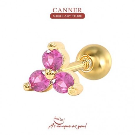 9 - 1 db ezüst 100%    925 ékszer Fülbevaló Női Fülbevaló Női Karika Fülbevaló Piercing Party 18K Gold 2023 Trend