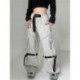 Szín: szürke S - Akaily Fall Streetwear Cargo Baggy Pants Női 2022 Magas derekú Zsebek Nadrágok Női Szürke Egyenes öv