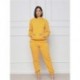 Szín: sárga XL - Akaily fekete tréningruha, női, 2 részes, kétrészes készletek, őszi ruhák, 2022, sárga hosszú ujjú