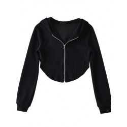 Szín: fekete M - Akaily őszi szürke kapucnis pulóverek női divat 2022 rózsaszín hosszú ujjú Y2K pólók felsők női