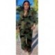Szín: Camo XXL - Akaily Fall Street Camo Print Jumpsuit őszi ruhák női 2023-as hosszú ujjú kötszer, alkalmi, egy