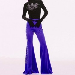 Szín: kék L - Akaily, 2021, őszi, téli gyémánt hosszú nadrágok, női utcai ruhák, magas derekú, vékony, flare