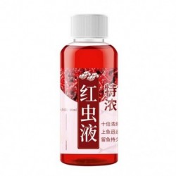 Szín: Red Worm Liquid - 60 ml Erős halattraktáns koncentrált piros meleg folyékony halcsali adalék árpa burgonya krém