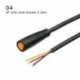 Szín: 4 - 9 mm-es alapcsatlakozó 2/3/4/5/6 tűs kábel vízálló csatlakozó az Ebike Bafang kijelző tűhöz Opcionális