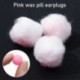 Szín: 5 pár - Wax Pamut füldugók Úszó füldugók Zajcsökkentés alvás Horkolás Hangszigetelő Fülvédő Hangszigetelő