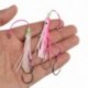 Szín: Világító -10cm - 2db Új Octopus Lure Squid Jig Fishing Puha csalik Big Squid Bionic Csaliszoknya Puha Csali horgokkal