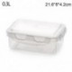 Szín: 0,3L- - Műanyag Bento Box Piknik snack tároló edény Élelmiszer-előkészítő ebéddoboz gyerekeknek Iskolai