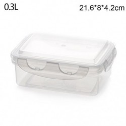 Szín: 0,3L- - Műanyag Bento Box Piknik snack tároló edény Élelmiszer-előkészítő ebéddoboz gyerekeknek Iskolai