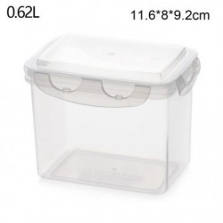 Szín: 0,62L- - Műanyag Bento Box Piknik Snack Étkezés Tároló Konténer Élelmiszer-előkészítő Ebéddoboz gyerekeknek