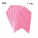 Szín: Pink-Large - 5 db színes vízálló kerékpárváz védő karcálló matrica láncvédő MTB lánctartó védő