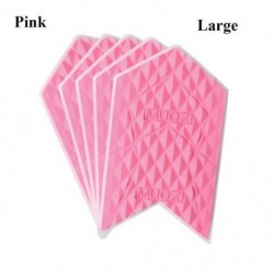 Szín: Pink-Large - 5 db színes vízálló kerékpárváz védő karcálló matrica láncvédő MTB lánctartó védő