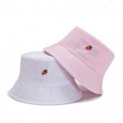 Szín: 3 - Új, kétoldalas vödörsapka unisex pamut hímzésű napozósapka divatos hip-hop Gorro nyári napvédő sapkák