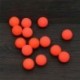 Szín: sárga 6mm - 100 DB kiváló minőségű hab úszók élénk színű golyós gyöngyök bab horgászúszó úszó alsó