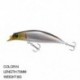 Szín: N szín - 75 mm-es 8g-os többszínű Minnow csalik horgászhorgok, hosszú dobású csalik lézeres csalik kültéri