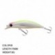 Szín: B szín - 75 mm-es, 8 g-os többszínű Minnow csalik horgászhorgok, hosszú dobású csalik, lézeres csalik kültéri