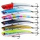 Szín: 3 - 95 cm-es 23G-s horgászhorog wobbler süllyedő mini wobblerek horgászcsalik Crankbait Vib csali kemény csali