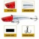 Szín: 3 - 95 cm-es 23G-s horgászhorog wobbler süllyedő mini wobblerek horgászcsalik Crankbait Vib csali kemény csali