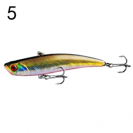 Szín: 5 - 95 cm-es 23G-s horgászhorog wobbler süllyedő mini wobblerek horgászcsalik Crankbait Vib csali kemény csali