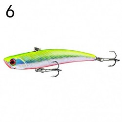 Szín: 6 - 95 cm-es 23G-s horgászhorog wobbler süllyedő mini wobblerek horgászcsalik Crankbait Vib csali kemény csali