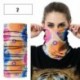 Szín: 2-2 - Divat Nyári Koponya Nyomtatott Légáteresztő Neck Tube Sísál Balaclava Magic Fejkendő Szabadtéri Túra