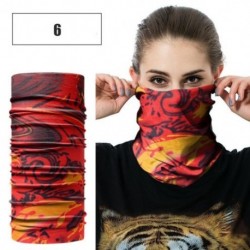 Szín: 2-6 - Divat Nyári Koponya Nyomtatott Légáteresztő Neck Tube Sísál Balaclava Magic Fejkendő Szabadtéri Túra