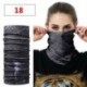 Szín: 1-18 - Divat Nyári Koponya Nyomtatott Légáteresztő Neck Tube Sísál Balaclava Magic Fejkendő Szabadtéri Túra