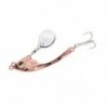Szín: rózsa arany 10g - Fém Mini VIB Spoon Spin Spin flitteres csali csap Kemény csali Crankbait Vibrációs Spinner