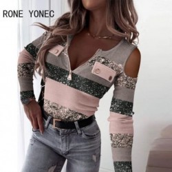 Szín: MULTI L - Női Chic Basics cipzáras gallér üreges ujjak mindenhol Patch Print Basics Blúz Kötő felsők