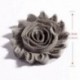 Szín: C klip nélkül - 10 db/tétel 2,6&quot  15 színű Hair Chic Shabby Chiffon Flowers Clipek gyerekeknek Hajkiegészítők