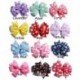 Szín: Aqua klip nélkül - 10 DB 3,1&quot  Newbron Grosgrain Ribbon Boutique masni fejpántokhoz Hajmasnik Clip