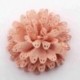 Szín: őszibarack klip nélkül - 5 DB 8,5 cm-es 3,4&quot  Beauty Handmde Fabric Virágok Hajhoz Kiegészítők Sifon hajvirág
