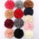 Szín: fekete klip nélkül - 5 DB 8,5 cm-es 3,4&quot  Beauty Handmde Fabric Virágok Hajhoz Kiegészítők Sifon hajvirág