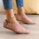 Szín: rózsaszín 37 - Tavasz ősz Új naplopók Női Cipők Puha divat Lapos Zapatos Női hegyes orrú sekély csónak Mujer