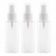 3db Újratölthető palackok Utazási átlátszó műanyag parfümporlasztó üres kis spray palack 100ml Toxic Free Safe