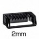 Szín: 2mm - Fésű 1 2 3 5 mm-es trimmer borotva szakállfésű Philips Oneblade Qp2520 Qp2530 Qp2620 Qp2630 Qp6510 Qp6520
