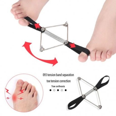 Hallux Valgus Corrector öv helyreállítási edzés edzőheveder lábujjleválasztó nagylábujj nyújtó elválasztó
