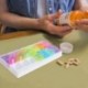 Többfunkciós színes tabletta doboz heti tabletta tok Praktikus, tartós, nedvességálló hordozható gyógyszeres tabletta