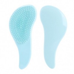 Szín: zöld - Magic Handle Comb Anti Static száraz nedves fésű masszázs hajkefe Tangle Detangle zuhany hajkefe fésű