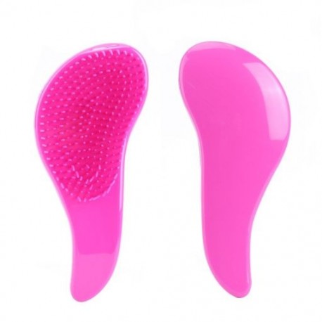 Szín: Rose Gold - Magic Handle Comb Anti Static száraz nedves fésű masszázs hajkefe Tangle Detangle zuhany hajkefe fésű