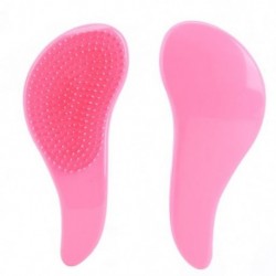 Szín: világos rózsaszín - Magic Handle Comb Anti Static száraz nedves fésű masszázs hajkefe Tangle Detangle zuhany