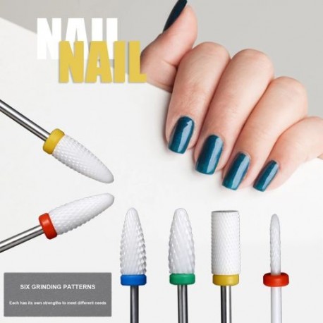 Szín: B - Pro praktikus elektromos körömreszelők körömpolírozó csiszolófej pedikűr eszköz körömfúró reszelő