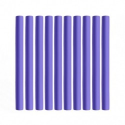 Szín: 24x1,8 cm - 10db Heatless Hajcsavaró Hajcsavaró Hab Hajhengerek Rugalmas Hajsütő Szalag Hajsütő Rúd DIY Styling